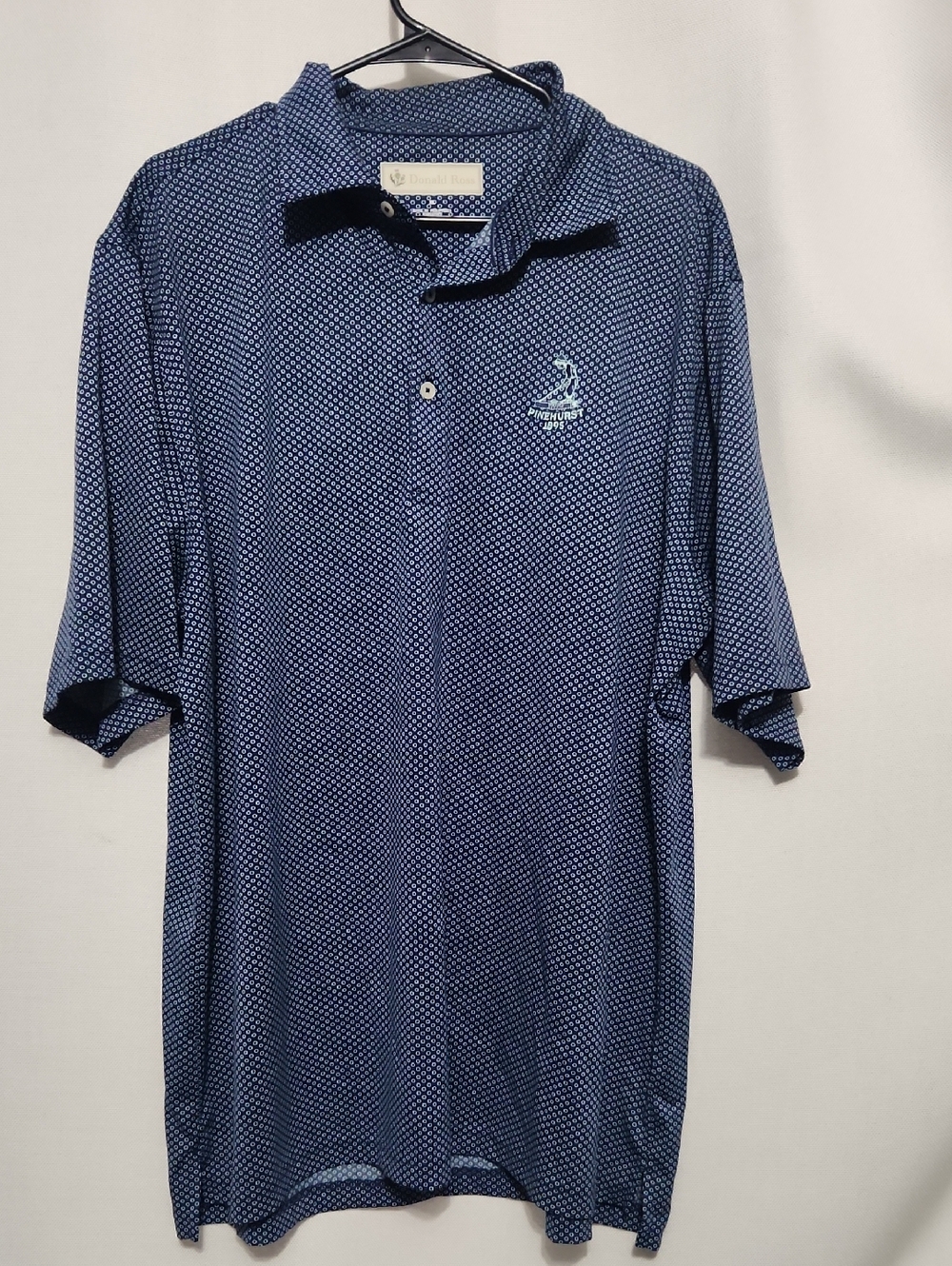 Mens Golf Shirts Size XL | Donald Ross Pinhurst 1895 Polo Golf Shirt Size XL